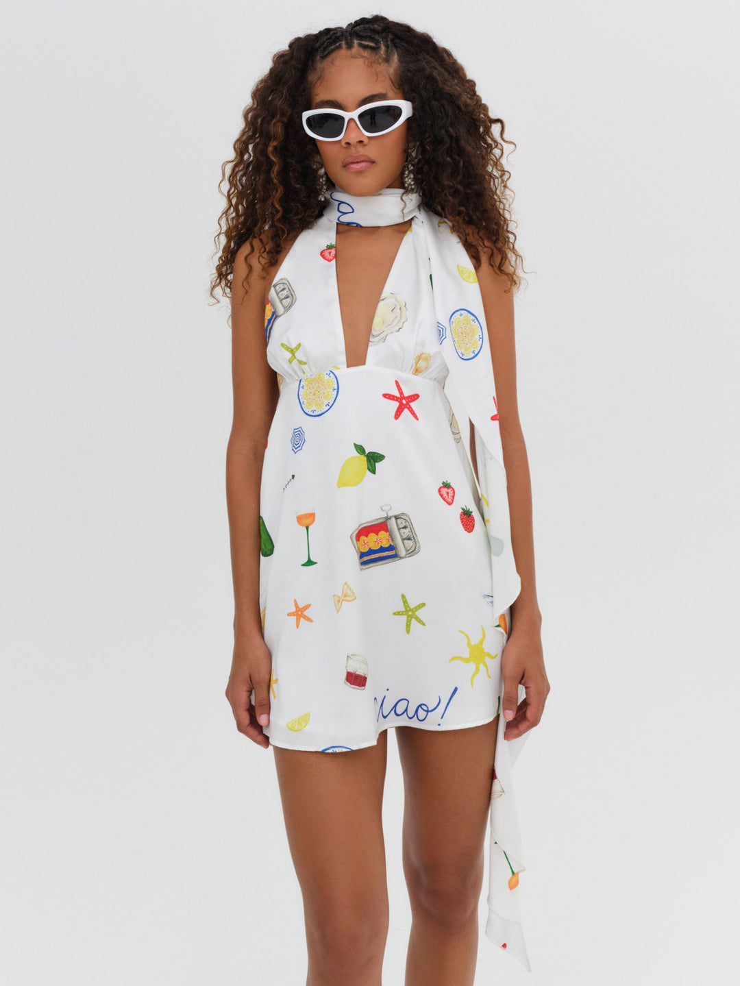 Carla Mini Dress - Multi | For Love and Lemons