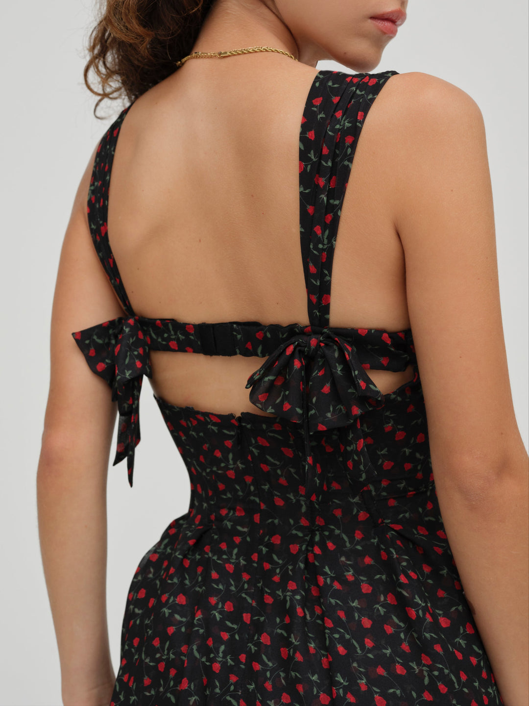 August Mini Dress - Black | For Love and Lemons