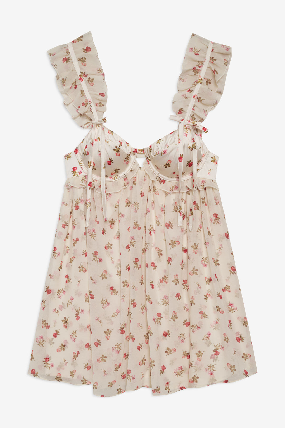 Poppy Mini Dress - White | For Love and Lemons