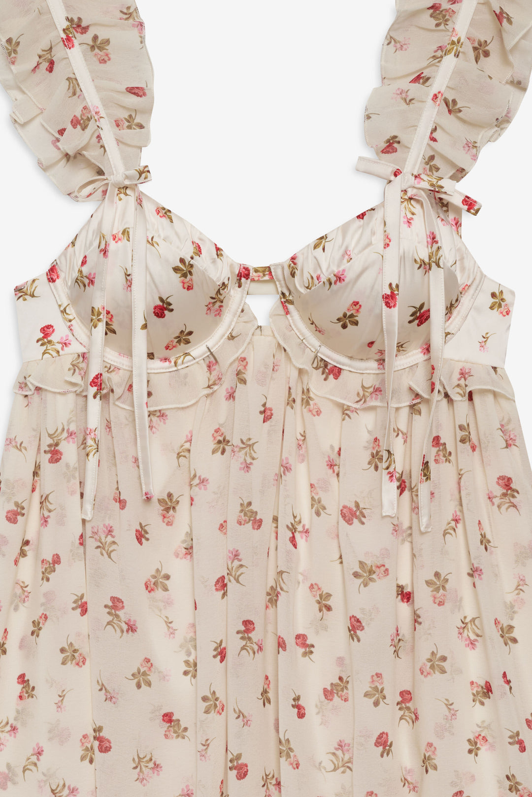 Poppy Mini Dress - White | For Love and Lemons