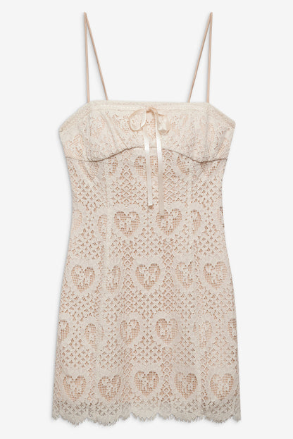 Claire Mini Dress - Cream | For Love and Lemons