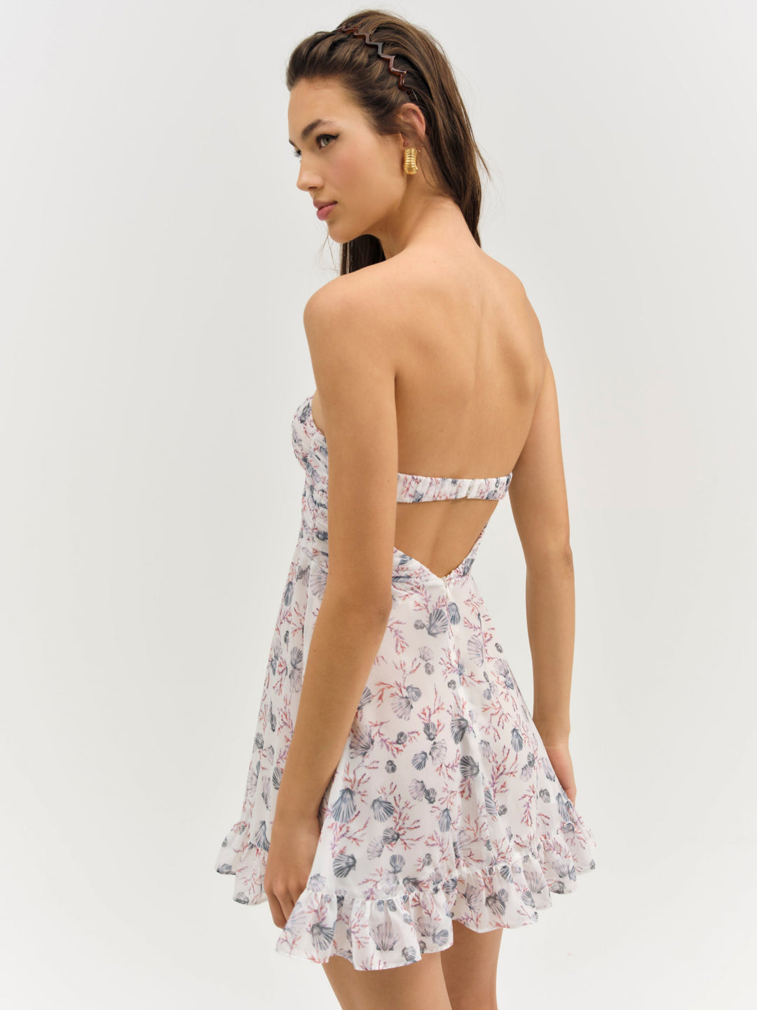 Teagan Mini Dress - White | For Love and Lemons