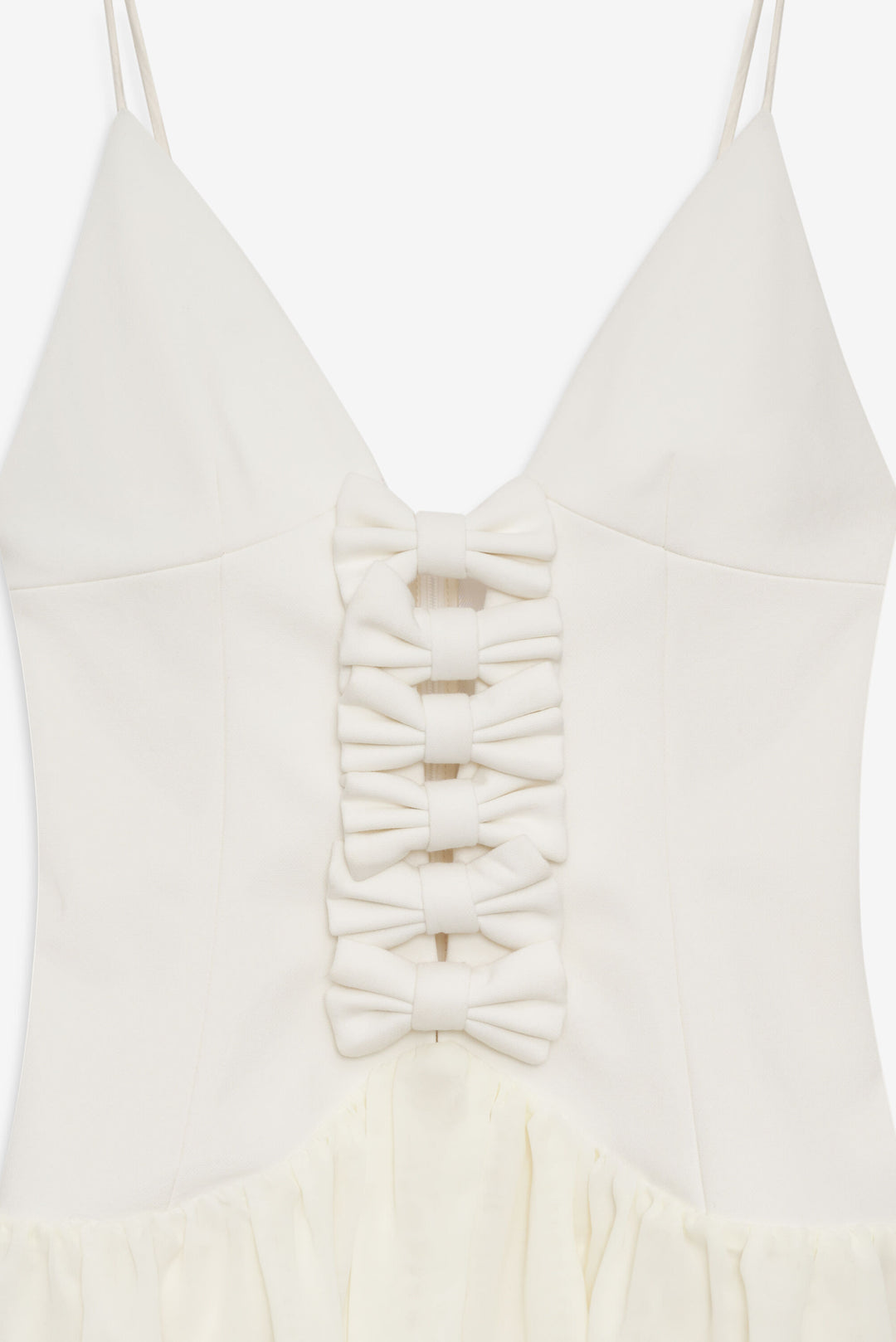 Josie Micro Mini Dress - Cream | For Love and Lemons