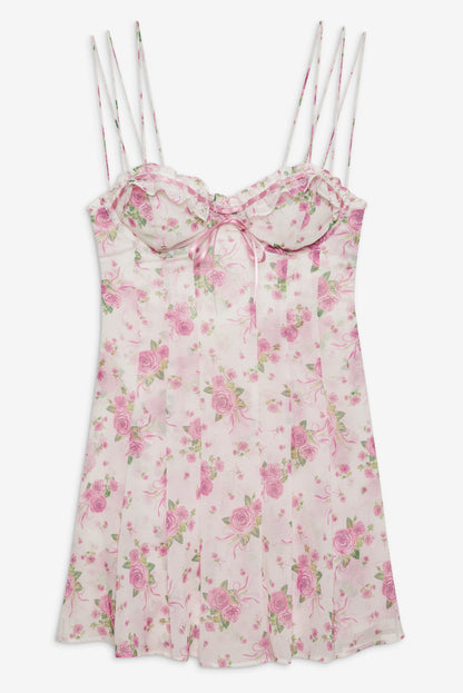 Kate Mini Dress - Pink | For Love and Lemons