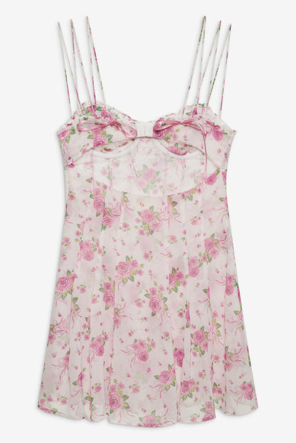 Kate Mini Dress - Pink | For Love and Lemons