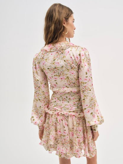 Jayleen Mini Dress - Light Pink | For Love and Lemons