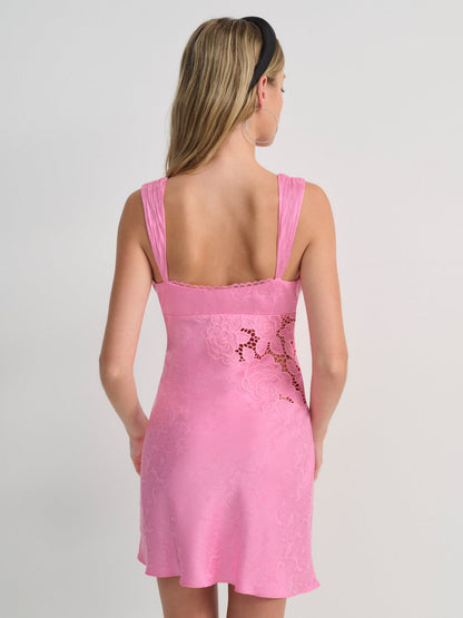 Claudia Mini Dress - Pink | For Love and Lemons