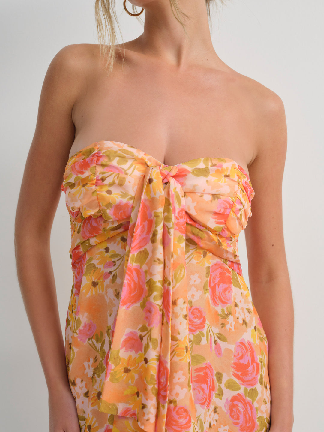 Teagan Mini Dress - Yellow | For Love and Lemons