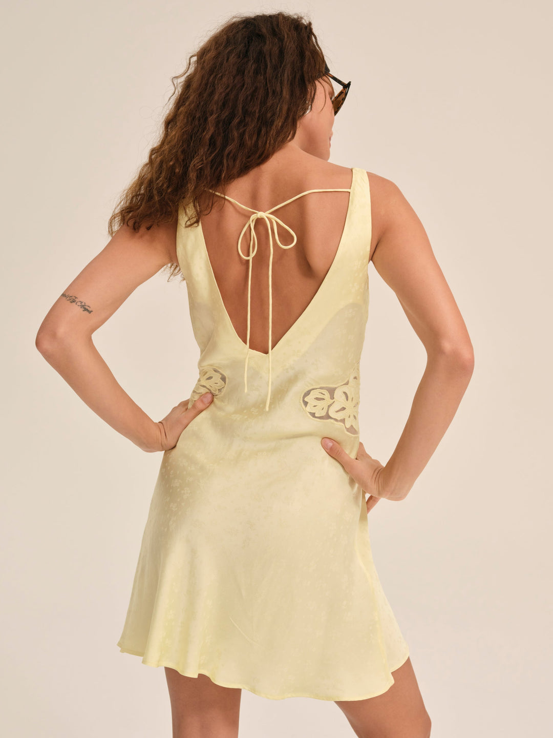 Sunrise Mini Dress - Yellow | For Love and Lemons