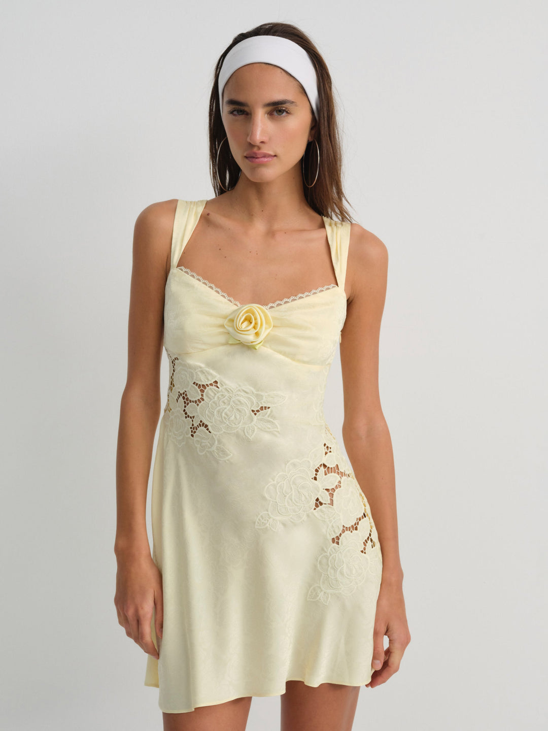 Claudia Mini Dress - Yellow | For Love and Lemons