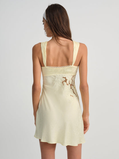 Claudia Mini Dress - Yellow | For Love and Lemons