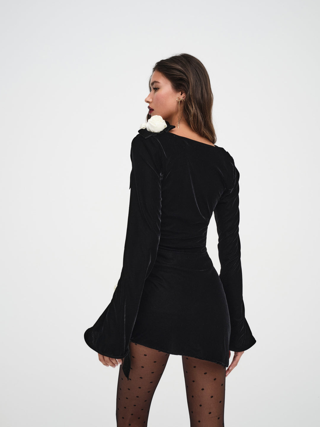 Tamera Mini Dress - Black | For Love and Lemons