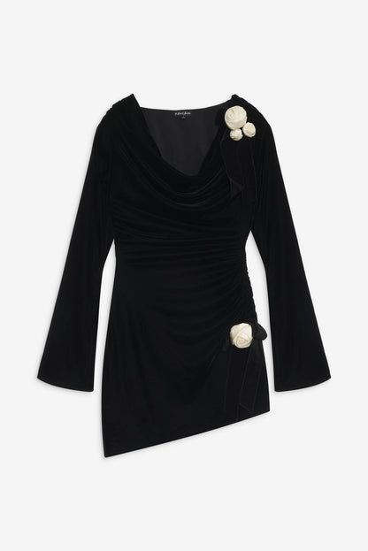 Tamera Mini Dress - Black | For Love and Lemons