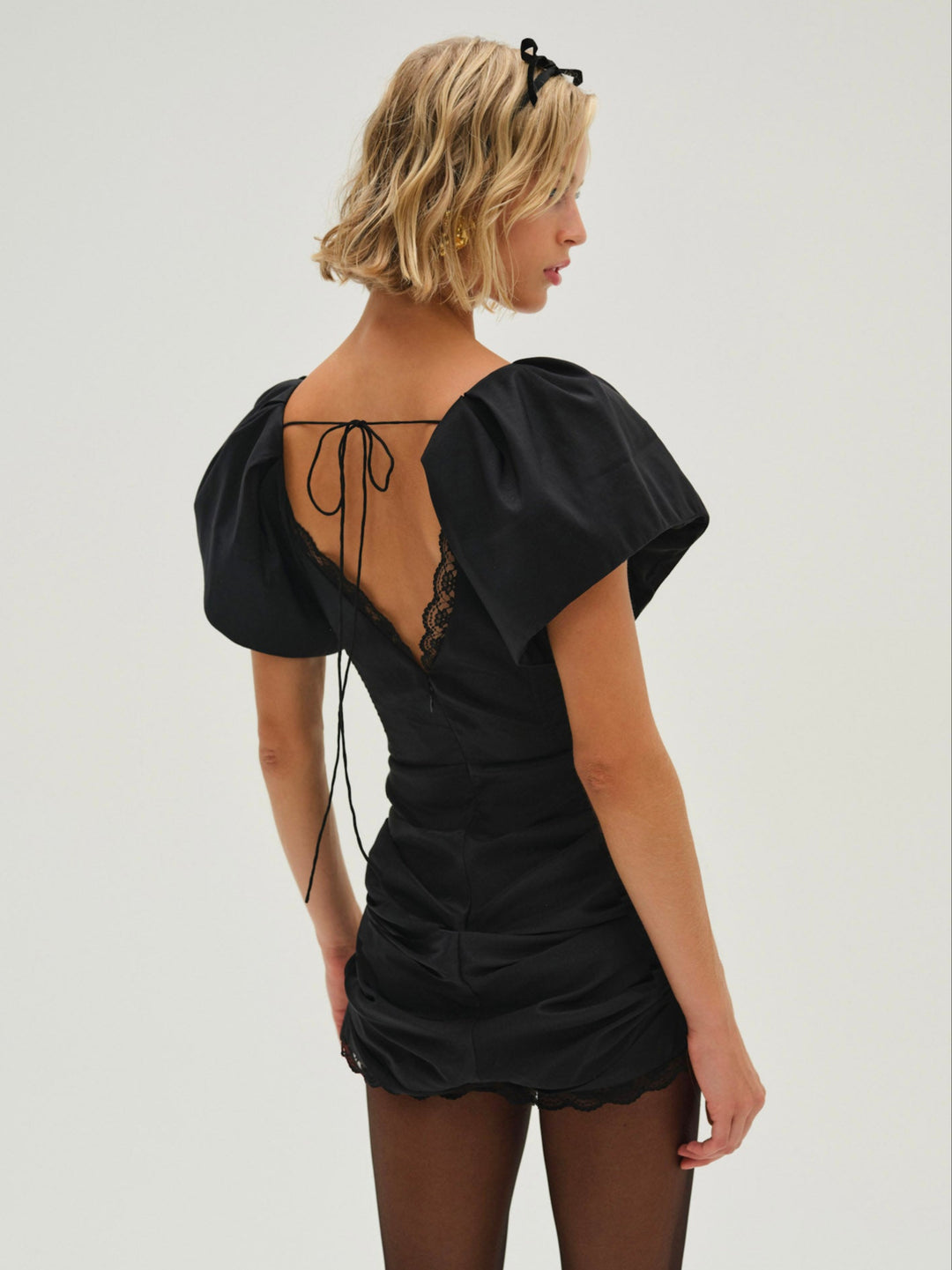 Singrid Mini Dress - Black | For Love and Lemons