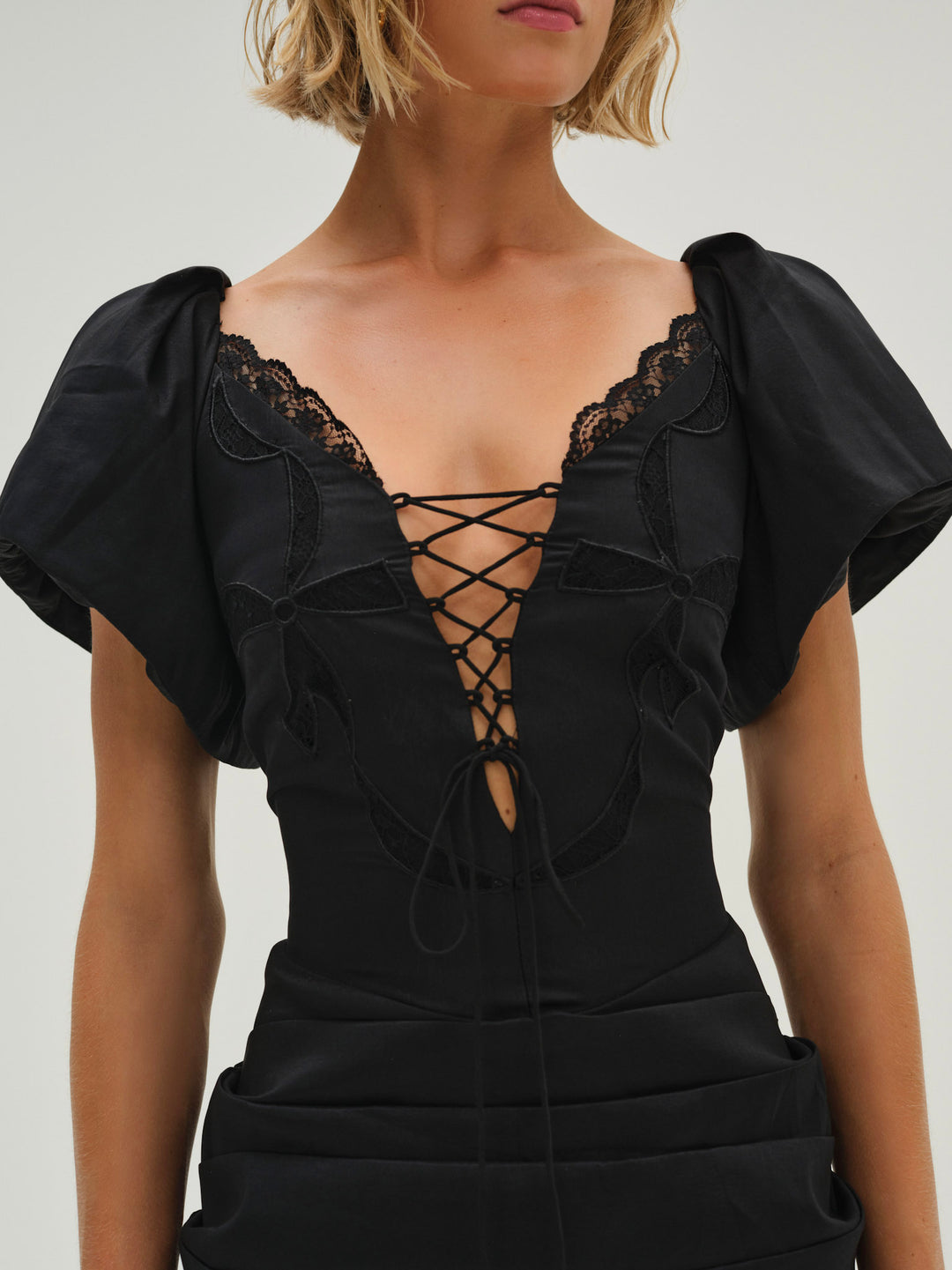Singrid Mini Dress - Black | For Love and Lemons