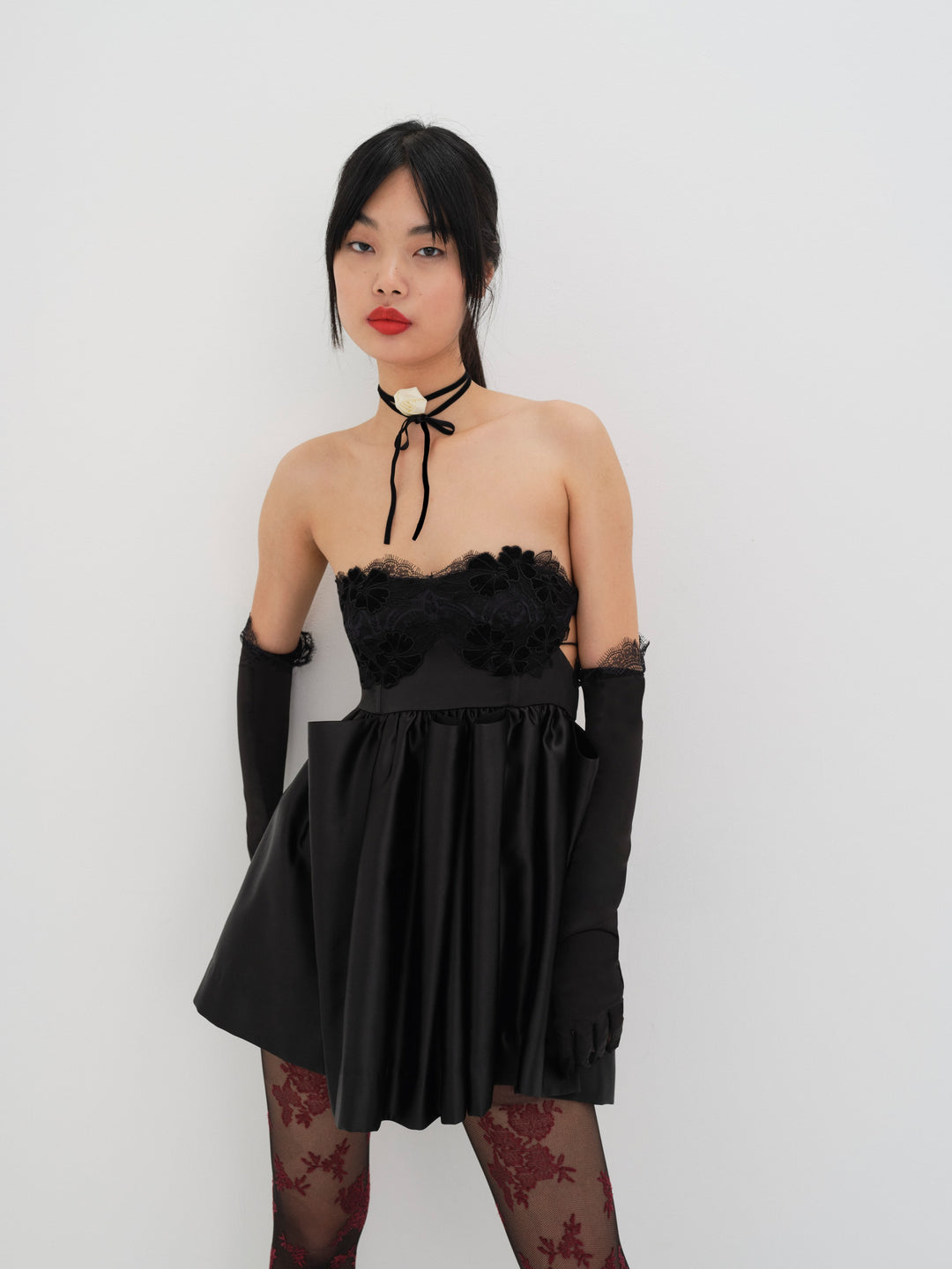 Virginia Mini Dress - Black | For Love and Lemons