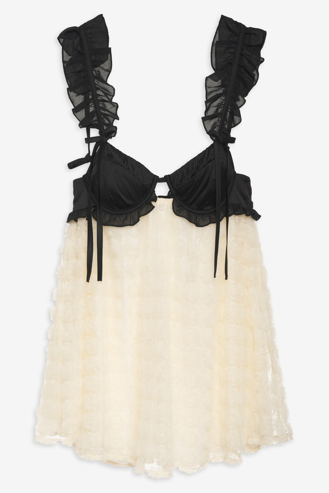 Poppy Mini Dress - Ivory | For Love and Lemons