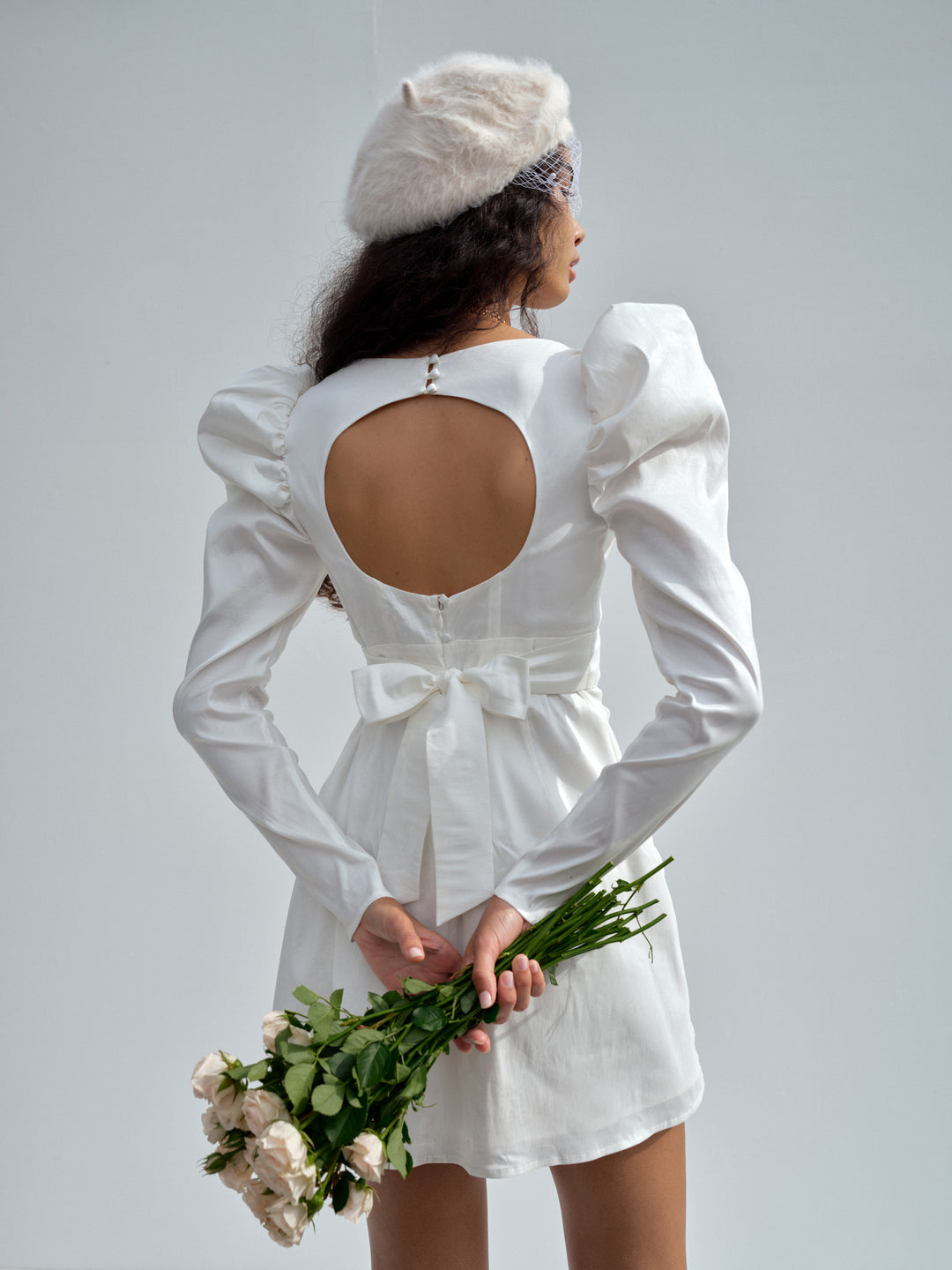 Etta Mini Dress - White | For Love and Lemons