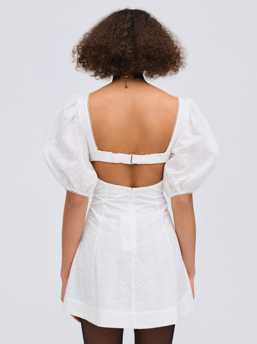 Marseille Mini Dress - White | For Love and Lemons