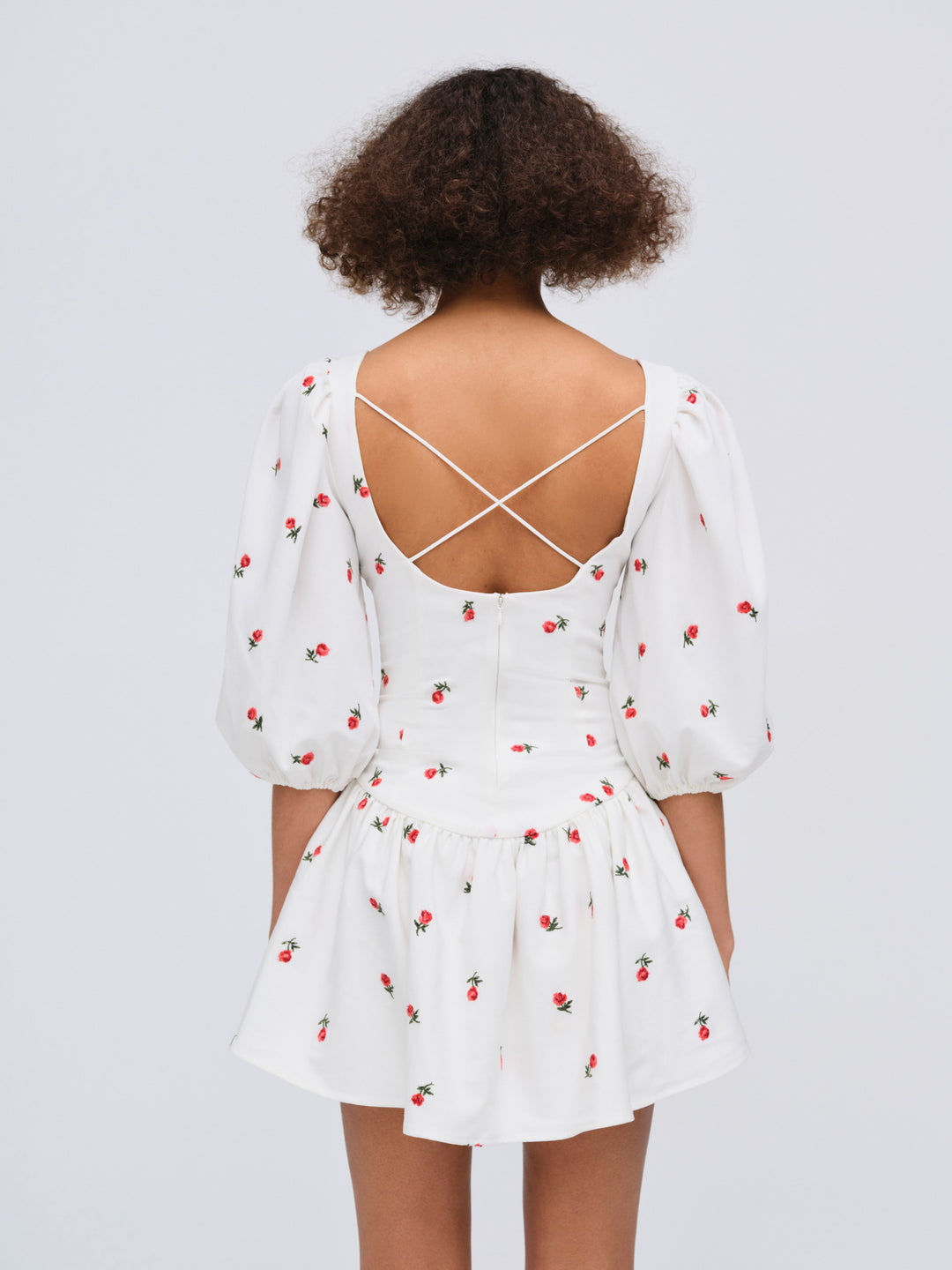 Talia Mini Dress - Cream | For Love and Lemons