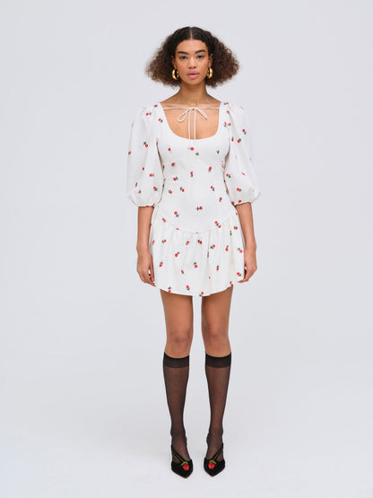 Talia Mini Dress - Cream | For Love and Lemons