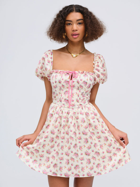 Etienne Mini Dress - Pink | For Love and Lemons