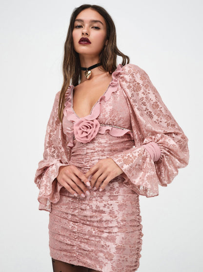 Shawn Mini Dress - Pink | For Love and Lemons