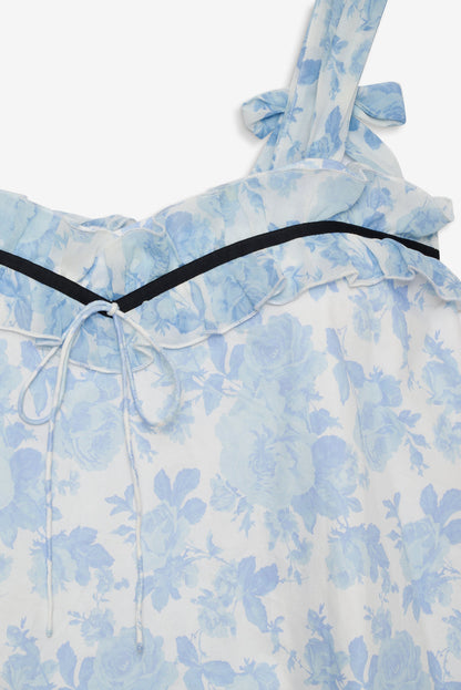 Oliver Mini Dress - Blue | For Love and Lemons