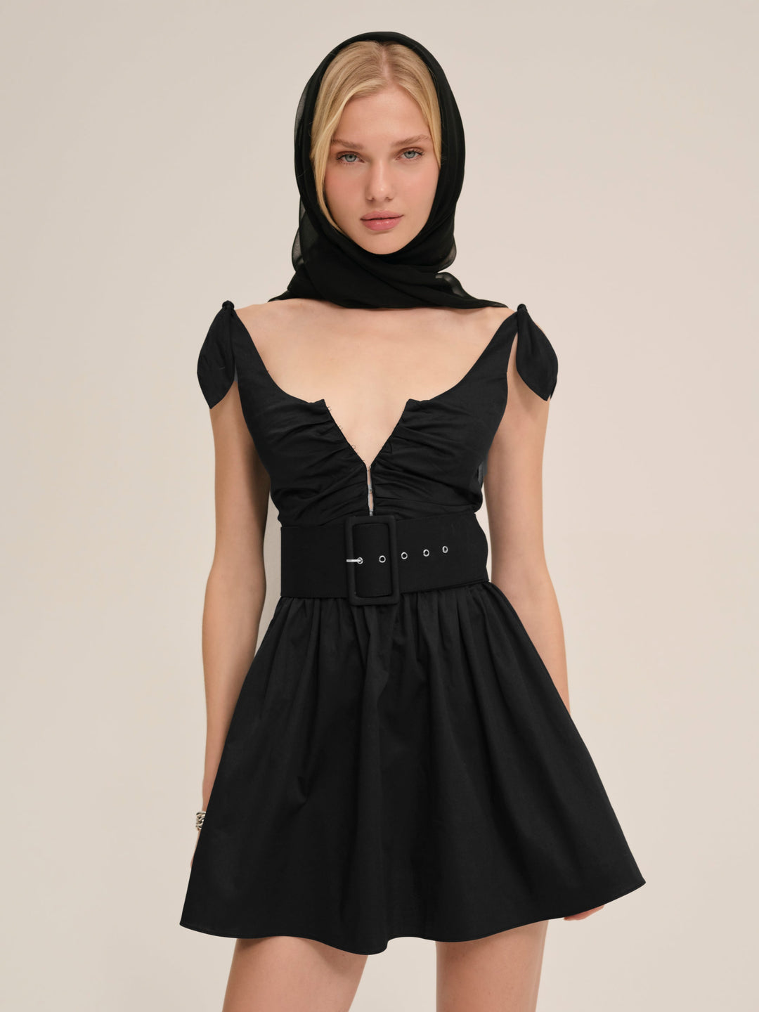 Quinne Mini Dress - Black | For Love and Lemons