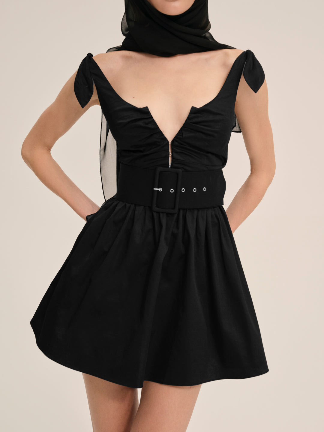 Quinne Mini Dress - Black | For Love and Lemons