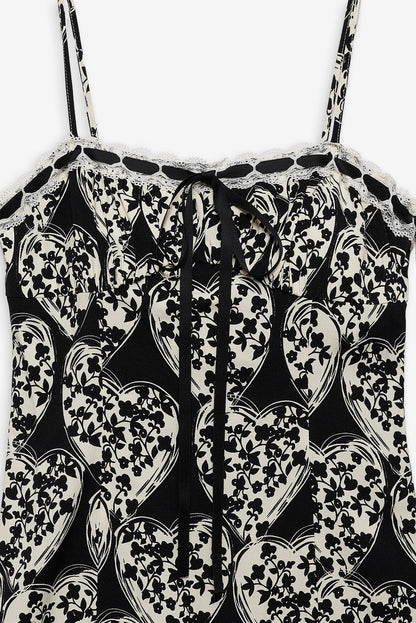 Claire Mini Dress - Black | For Love and Lemons