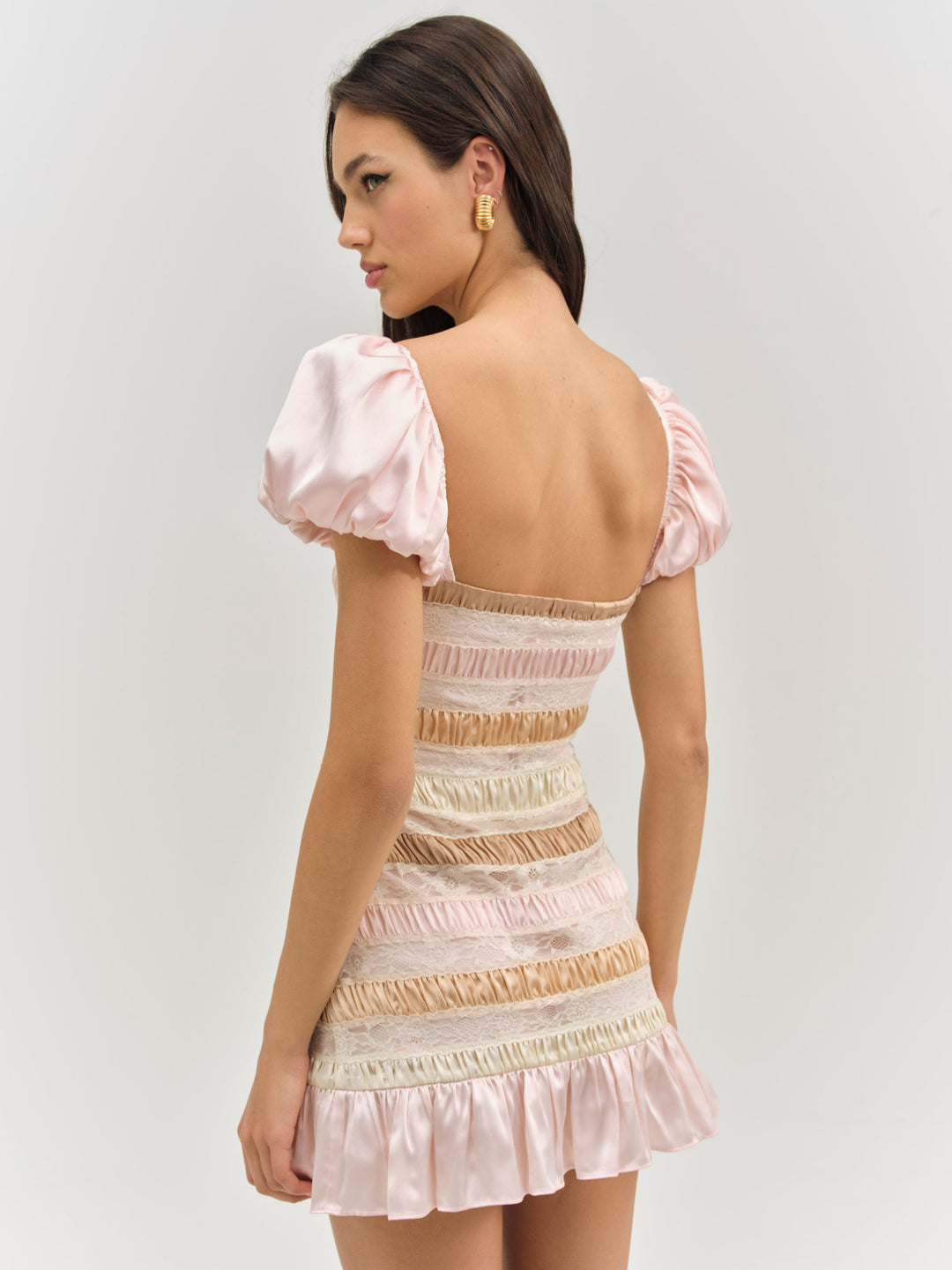 Layer Cake Mini Dress - Pink | For Love and Lemons