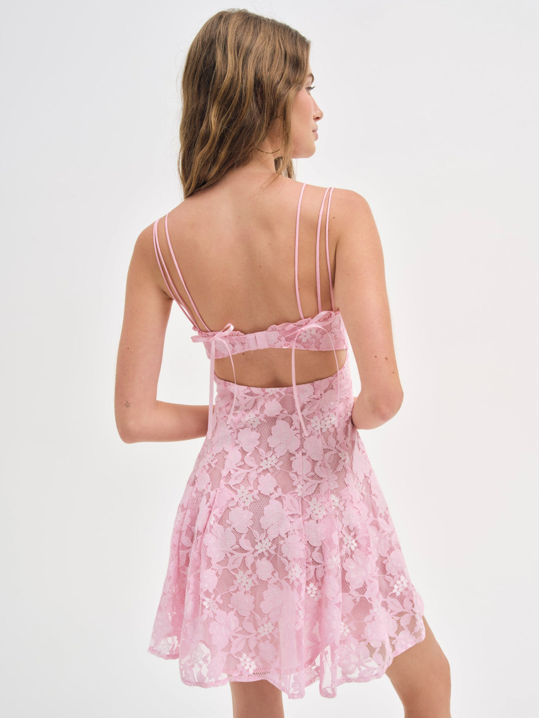 Kate Mini Dress - Pink | For Love and Lemons