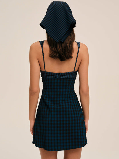 Blue River Mini Dress - Navy | For Love and Lemons