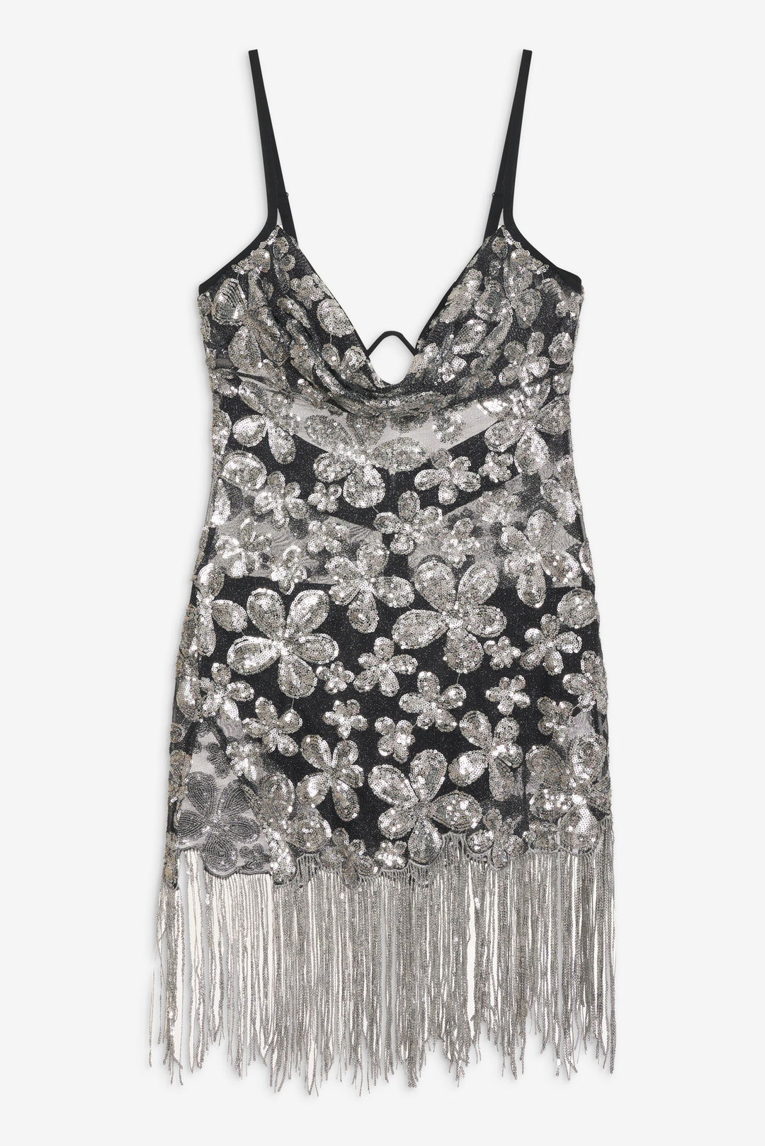 Colette Mini Dress - Silver | For Love and Lemons