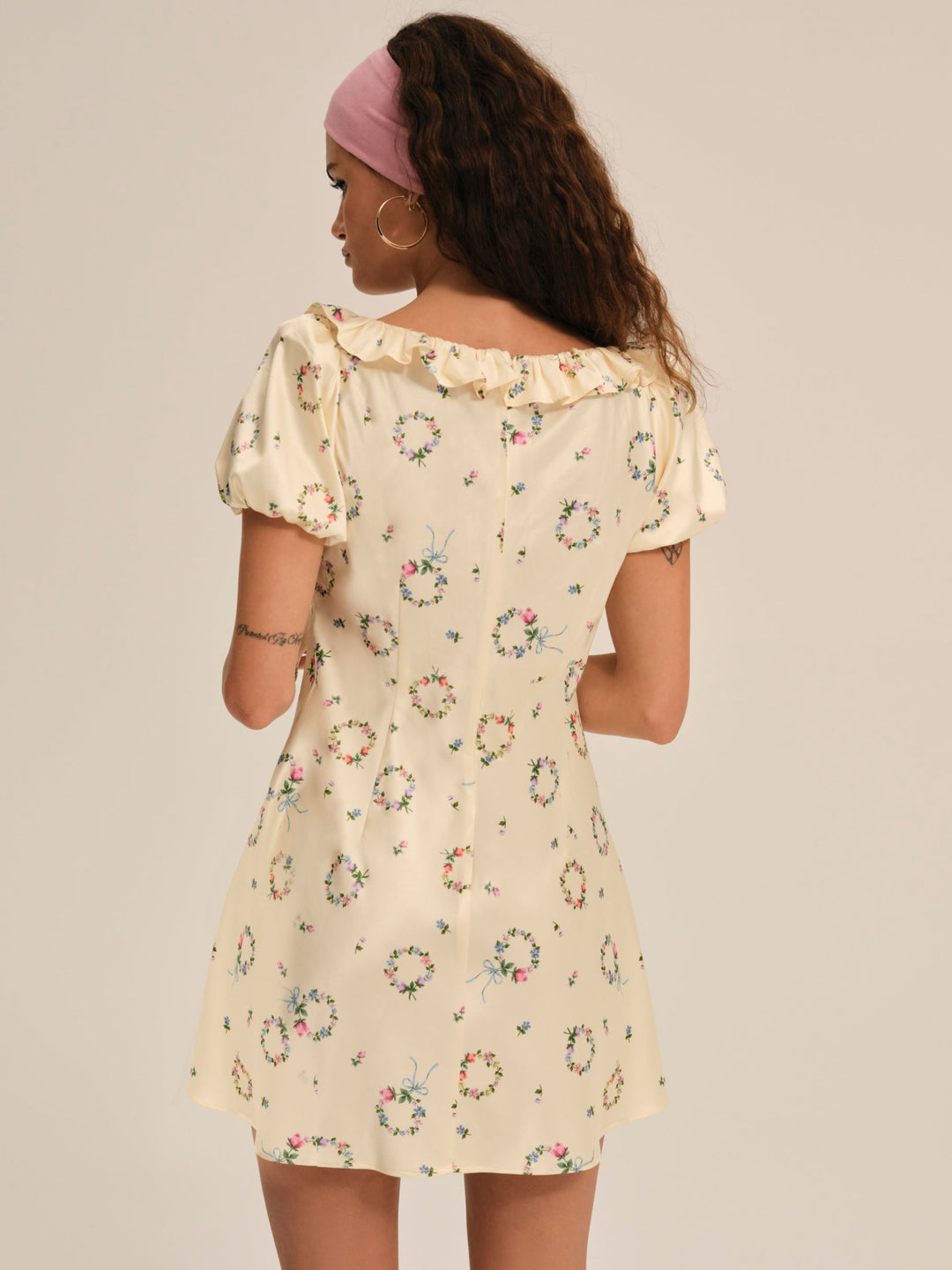 Jaida Mini Dress - Yellow | For Love and Lemons