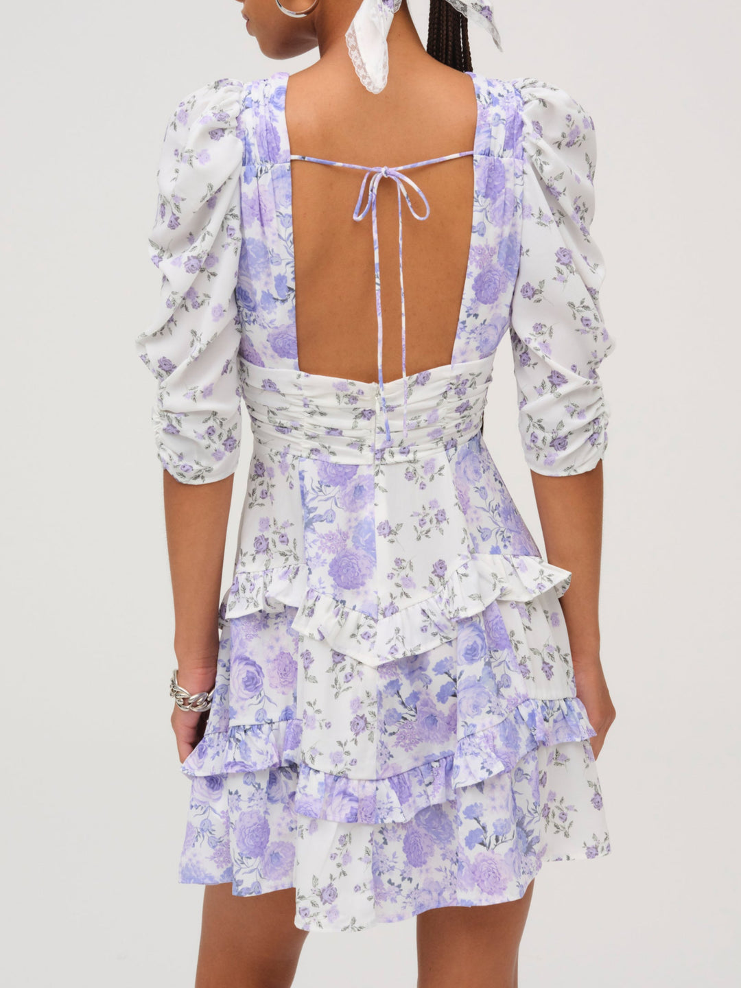 Rosalyn Mini Dress - Purple | For Love and Lemons