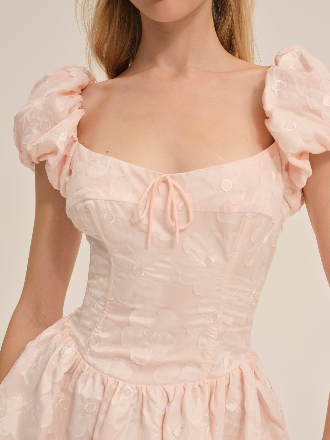 Florence Mini Dress - Peach | For Love and Lemons