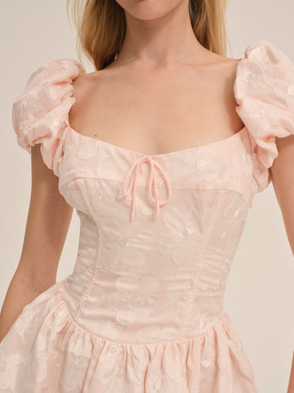 Florence Mini Dress - Peach | For Love and Lemons