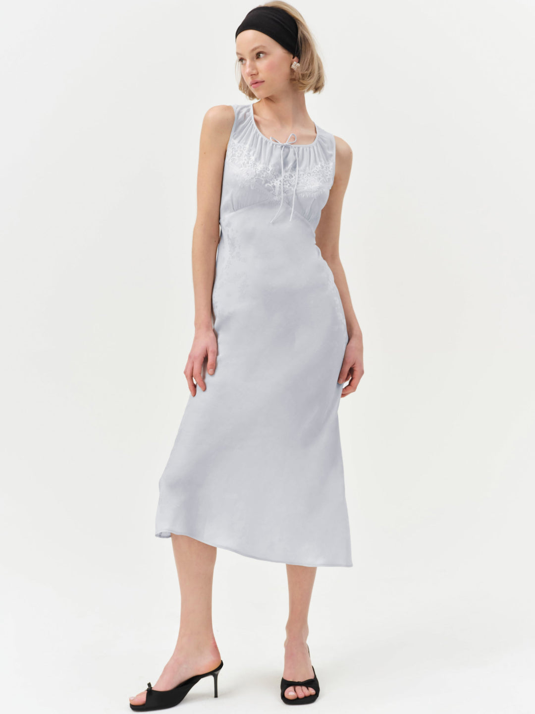 Madalie Midi Dress - Blue | For Love and Lemons