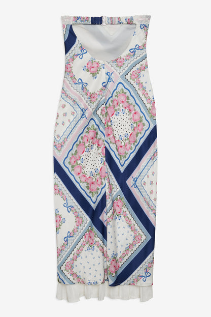 Daisy Mae Midi Dress - Blue | For Love and Lemons