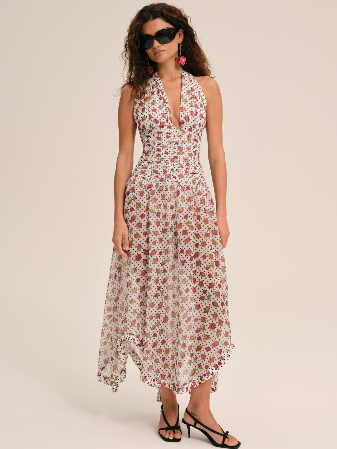Betty Bud Maxi Dress - White | For Love and Lemons