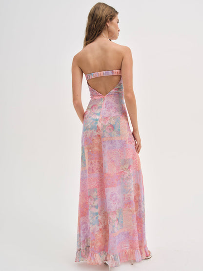 Teagan Maxi Dress - Pink | For Love and Lemons