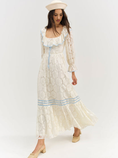 Severine Maxi Dress - Cream | For Love and Lemons