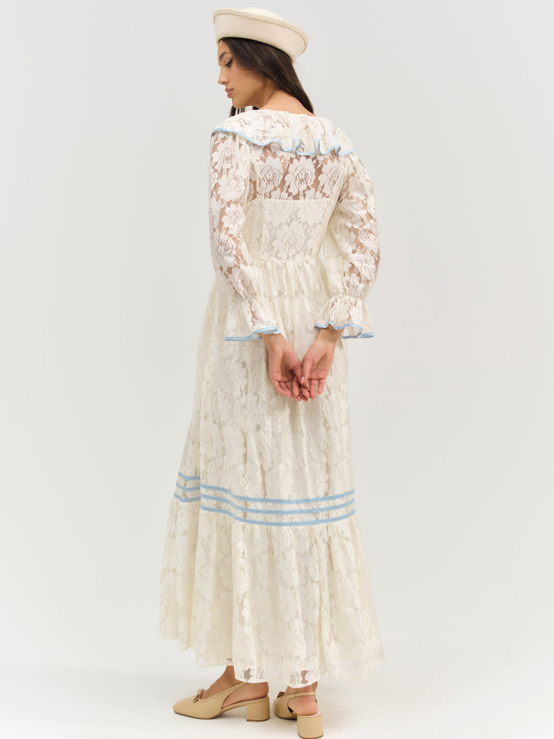 Severine Maxi Dress - Cream | For Love and Lemons