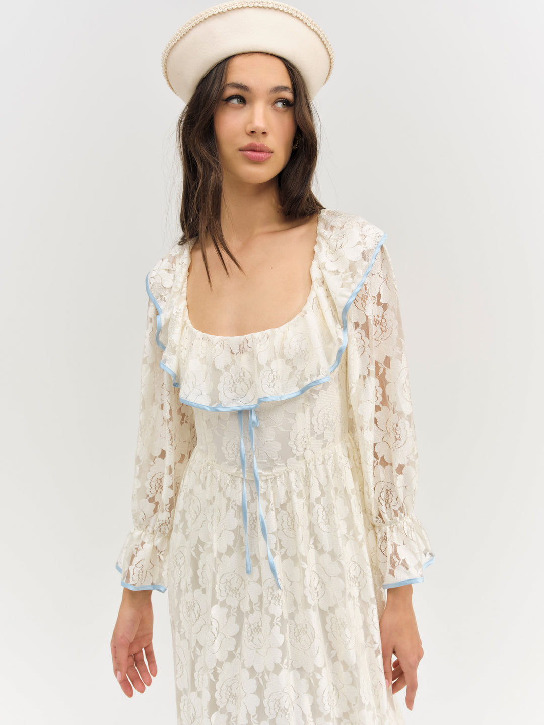 Severine Maxi Dress - Cream | For Love and Lemons