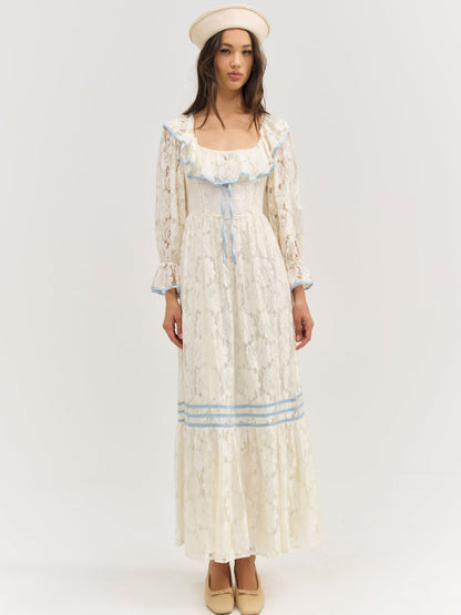 Severine Maxi Dress - Cream | For Love and Lemons