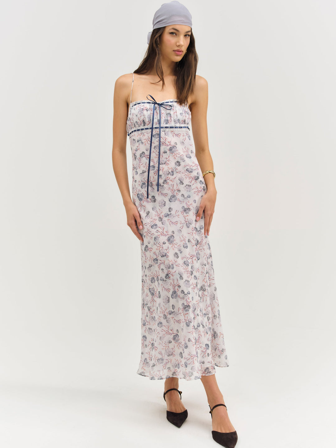 Midsummer Midi Dress - White | For Love and Lemons