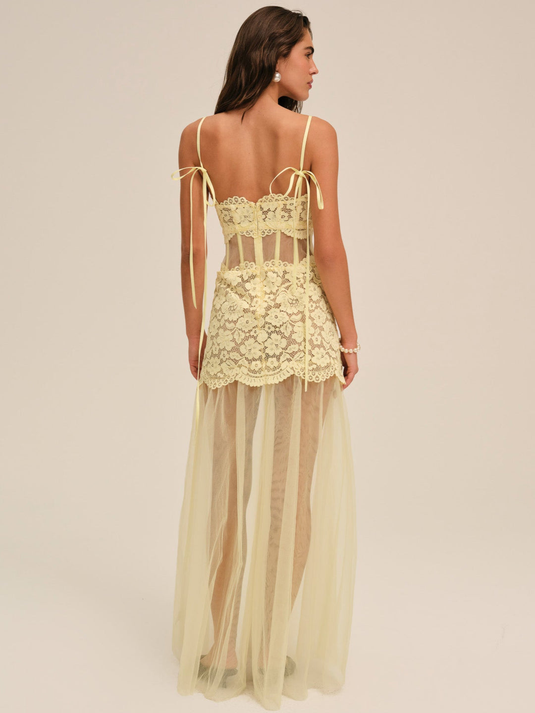 Viola Gown - Yellow | For Love and Lemons
