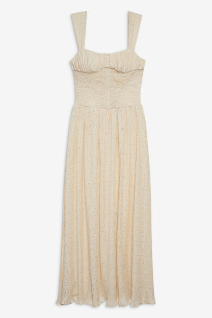 Erika Bustier Maxi Dress - Natural | For Love and Lemons